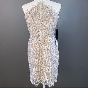 Lulu’s Halter Lace Mini Cocktail Party Dress Large